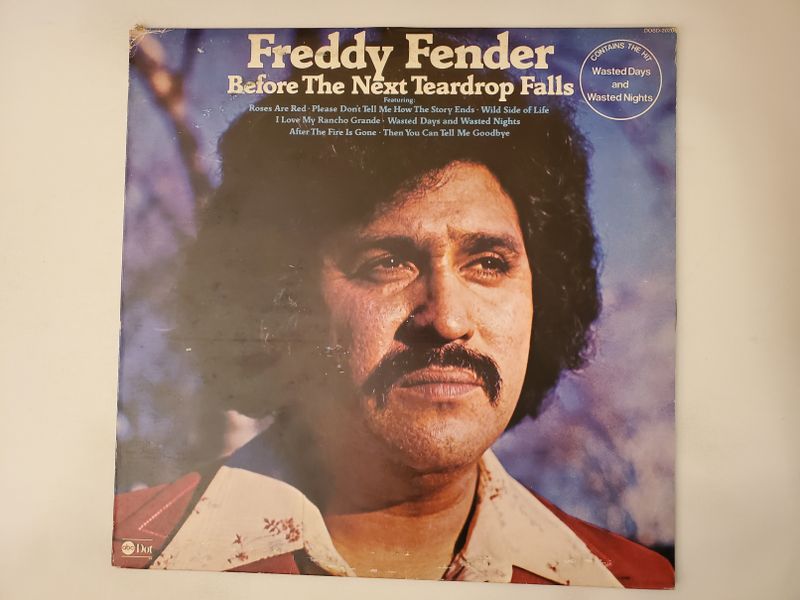 Freddy Fender Before The Next Teardrop Falls vinyl record